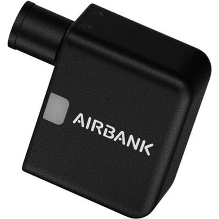 Cycplus AS1 Pocket Airbank Mini Bike Pump, ultra-kompakte Fahrradpumpe mit 100 PSI, USB-C-Ladung
