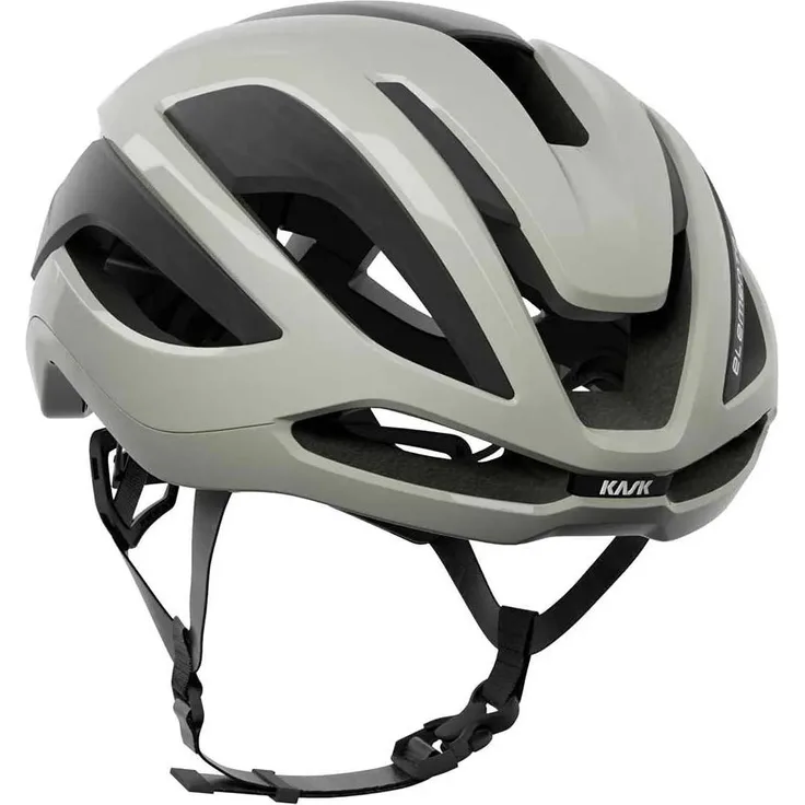 Kask Elemento Helm, Sporty Grey, Größe L (59-62cm), verbesserte Aerodynamik und Belüftung