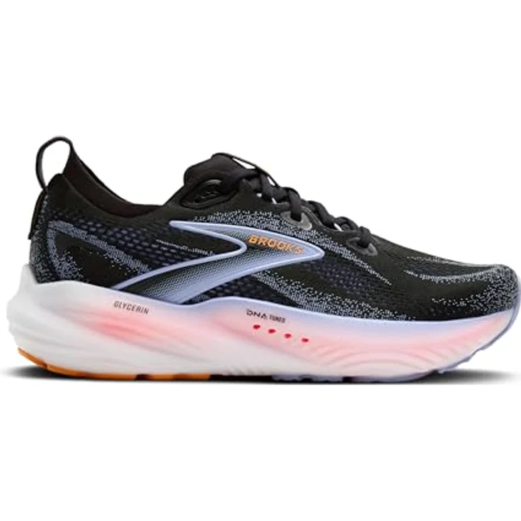 Brooks Running Glycerin 22 Damen Laufschuhe, komfortabel und atmungsaktiv, Schwarz, Größe 37.5 – Bild 2