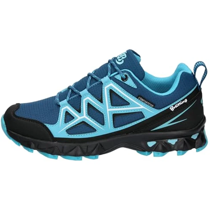Brütting Power, Damen Wanderschuhe, wasserdicht, robust, Größe 44, Blau – Bild 2