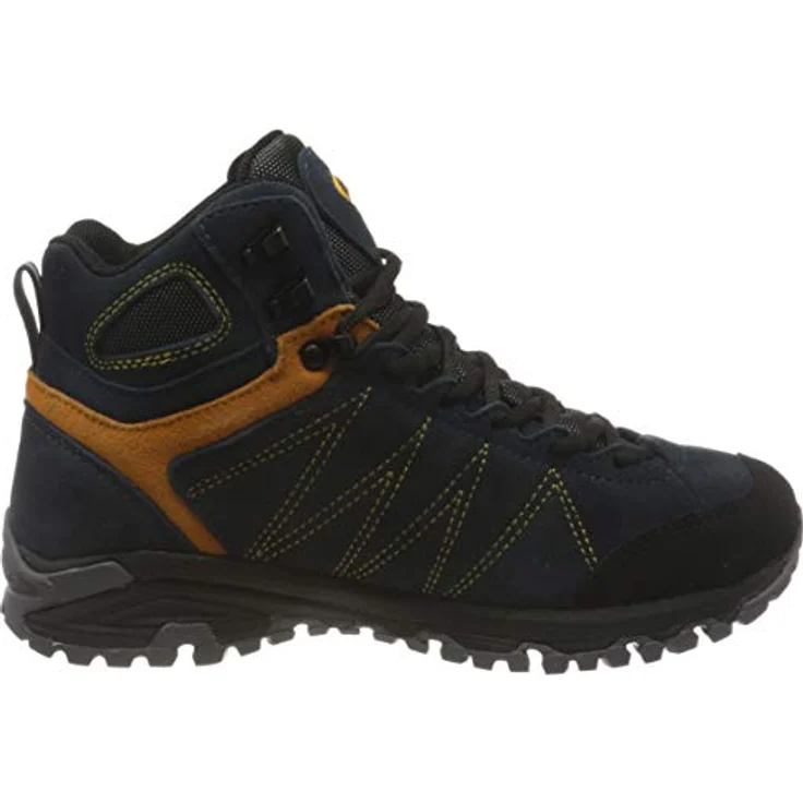 Brütting Mount Kapela High, Herren Wanderschuhe aus Leder mit Comfortex-Klimamembran, blau, Größe 42 – Bild 6