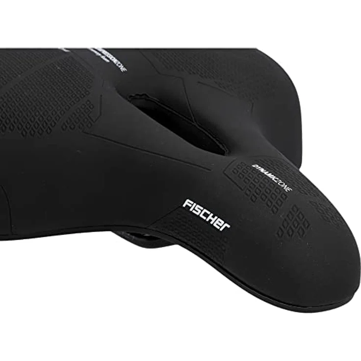 Fischer R.E.Med. Fahrradsattel, ergonomisch mit Memory-Foam-Einlage für Touren- & Cityräder – Bild 2