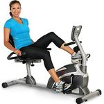 Exerpeutic 900XL Recumbent Bike/Liege-Heimtrainer mit Magnetbremse, Pulsmessung, extra hohem maximalen Benutzergewicht von 136kg und geeignet für grosse Personen von bis zu 2,01m