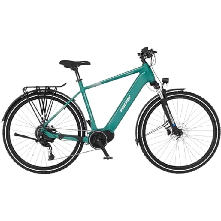 FISCHER TERRA 4.0i E-Bike, Adventure green matt, 29 Zoll, 630 Wh, hydraulische Scheibenbremsen, Bafang Mittelmotor, bis 150 km Reichweite – Bild 1