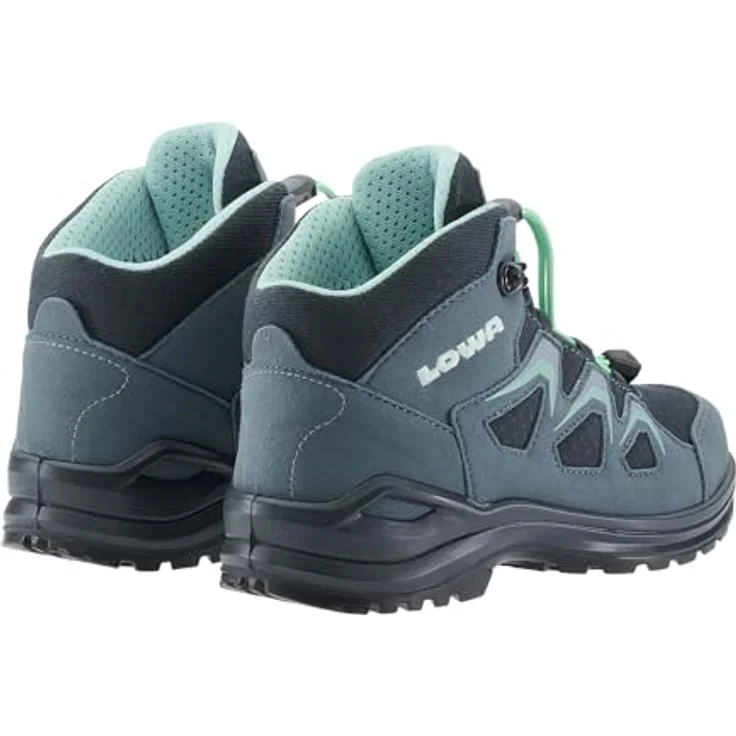 Lowa Innox EVO GTX QCJr. Wanderschuh, knöchelhoch, wasserdicht und atmungsaktiv, blau – Bild 7