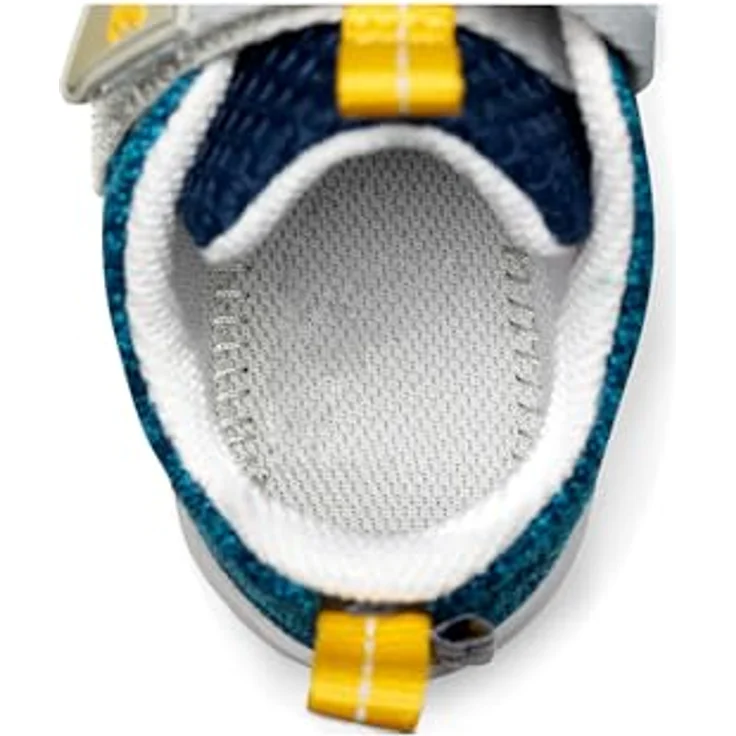Affenzahn Kid's Barfussschuh Knit Happy, Unisex Kletterschuhe aus recyceltem Polyester, Gummisohle für optimale Griffigkeit, Klettverschluss, Größe 24, Blau – Bild 8