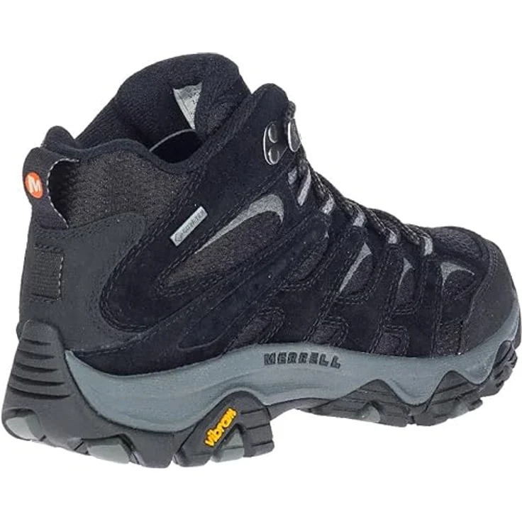 Merrell Moab 3 Mid GTX, Damen Wanderschuhe mit Vibram-Außensohle und Air Cushion, Schwarz – Bild 6