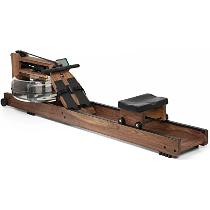 Water Rower Rudergerät Nussbaum mit S4 Leistungsmonitor, 210x56x53 cm – Bild 3