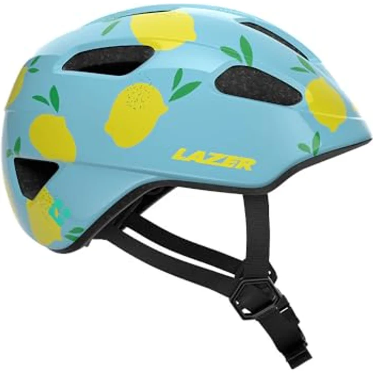 Lazer Pnut 2.0 KinetiCore Kinder-Fahrradhelm, zusätzlicher Schutz mit Schläfenschutz, Lemons – Bild 1