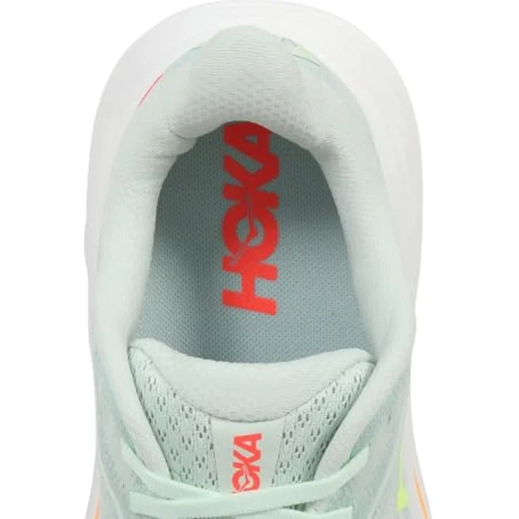 Hoka WIP 0001162031-SLS, Leichte Laufschuhe in SEA GLASS/NEON, Größe 39 1/3, atmungsaktives Jacquard-Mesh, gute Dämpfung, ideal für Straße und Waldwege – Bild 8