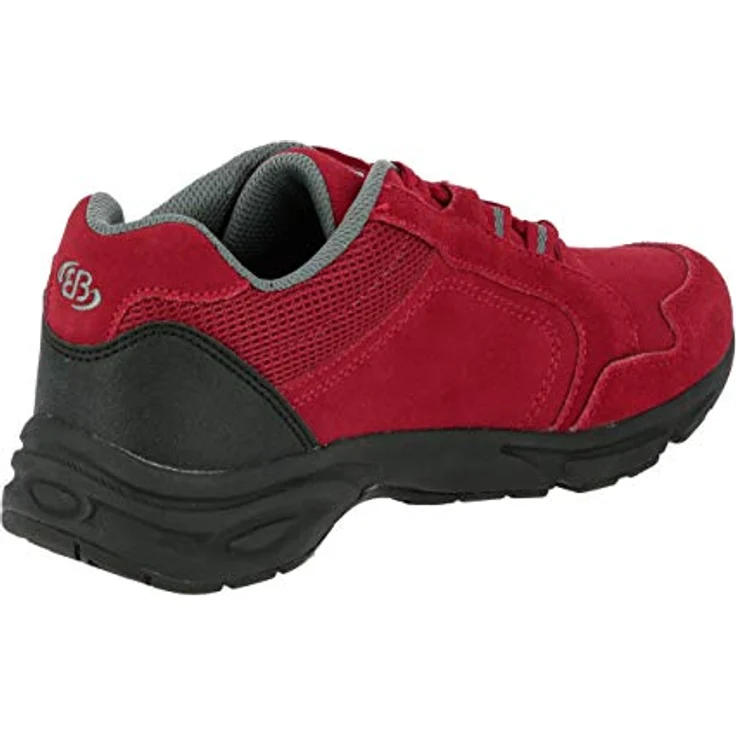 BRÜTTING Bequemschuh Circle, Rot, Wanderschuh aus Veloursleder mit Wechselfußbett und profilierten CME-Laufsohle – Bild 5