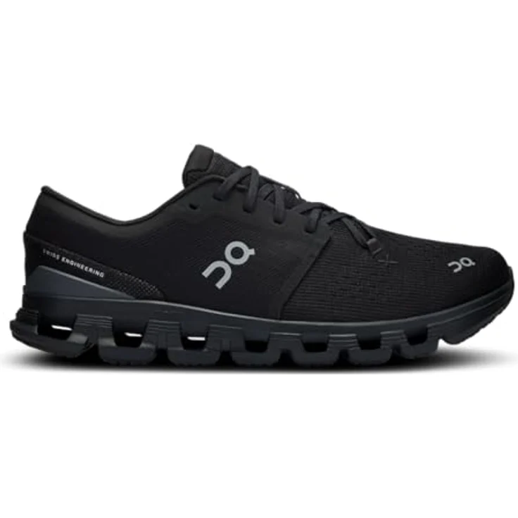 ON Running CLOUD X 4, Herren Laufschuhe in Schwarz, Größe 47 – Bild 2