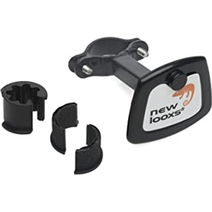 New Looxs New Look Toscane Smart Lock Fahrradkorb, Schwarz, 34 x 25 x 25 cm, mit Rapid Lock-System, Volumen: 19 L, aus Stahl – Bild 3