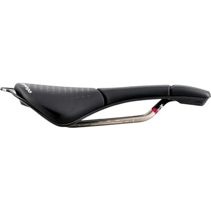 Prologo Scratch M5 PAS Tirox Fahrradsattel, schwarz, 250 x 147 mm, ergonomisches T-Form-Design, MSS Multi Section System, leichter Carbon-Sattel mit Druckentlastung – Bild 2