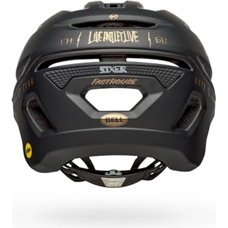 Bell Sixer Mips - Helm - Schwarz/Gold 55 - 59 cm – Bild 5