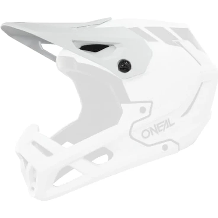 O'Neal Helm SL1 CREST, leichtgewichtiger Enduro Full-Face Helm mit optimaler Ventilation, weiß/schwarz, Größe XL – Bild 6