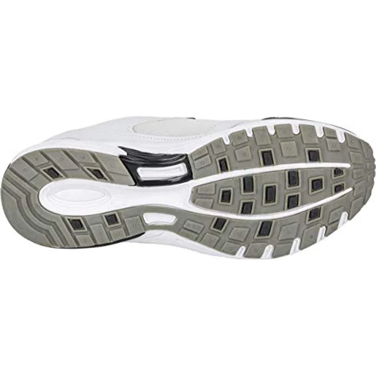 Lico Marvin V, Herren Laufschuhe mit Klettverschluss, Nylon-Obermaterial, Gummilaufsohle, Weiß, Größe 45 – Bild 6
