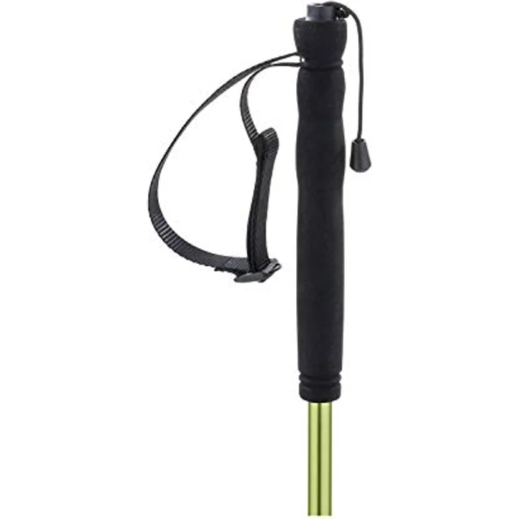 Ferrino Jet Trekkingstöcke, ultraleicht aus Aluminium 7075, 4 Klappfächer, ergonomischer Griff, Wolfram-Spitze, Grün, 110 cm – Bild 3