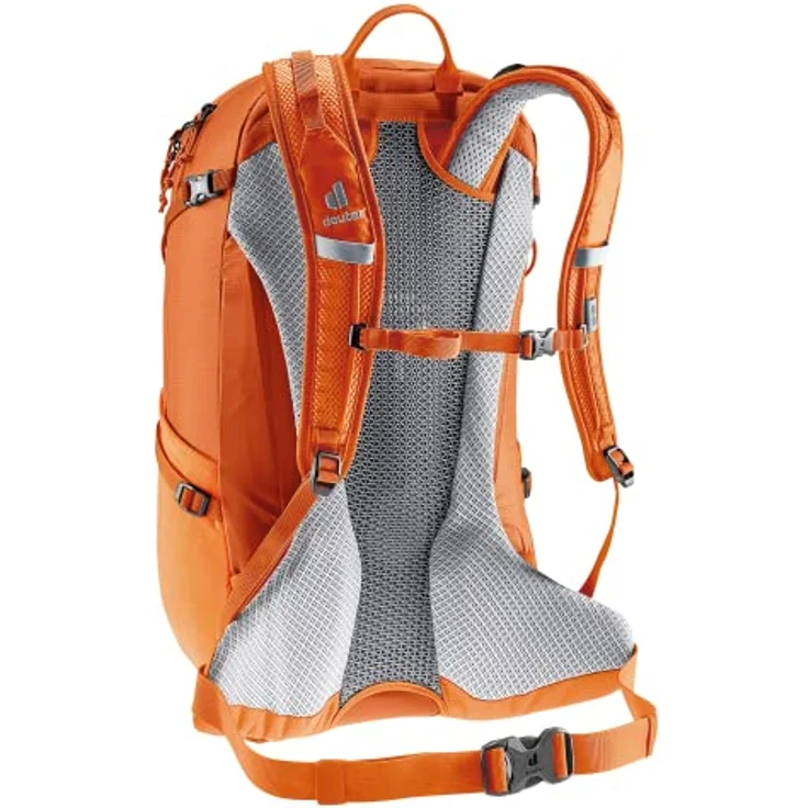 deuter Futura 23 Wanderrucksack, Aircomfort Netzrücken-System, chestnut-mandarine, 23 L – Bild 3
