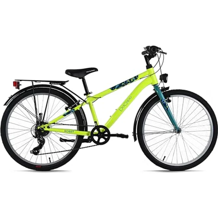 Dacapo Bobby, 24" Kindervelo mit 7-Gang Shimano Schaltung, V-Brakes und Beleuchtung – Bild 2