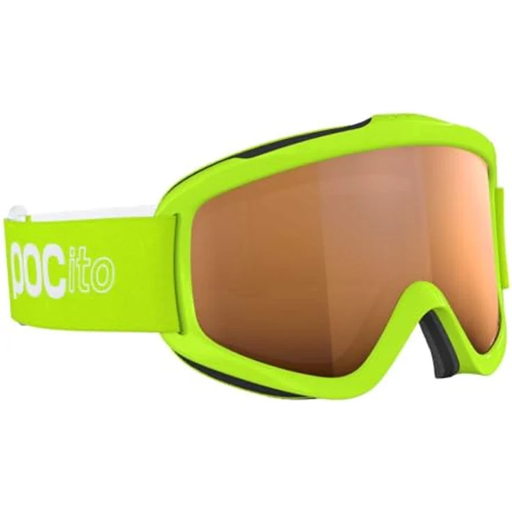 POC POCito Iris, Skibrille für Kinder mit UV-Schutz, kratzfest und beschlagfrei, flexibler Rahmen, fluoreszierende Farben – Bild 3