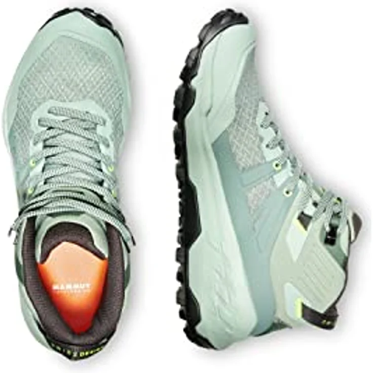 Mammut Women's Sertig II Mid GTX, Wasserdichte Wanderschuhe für Damen in Grün, Größe 39 1/3 mit GORE-TEX Technologie und optimalem Grip – Bild 2