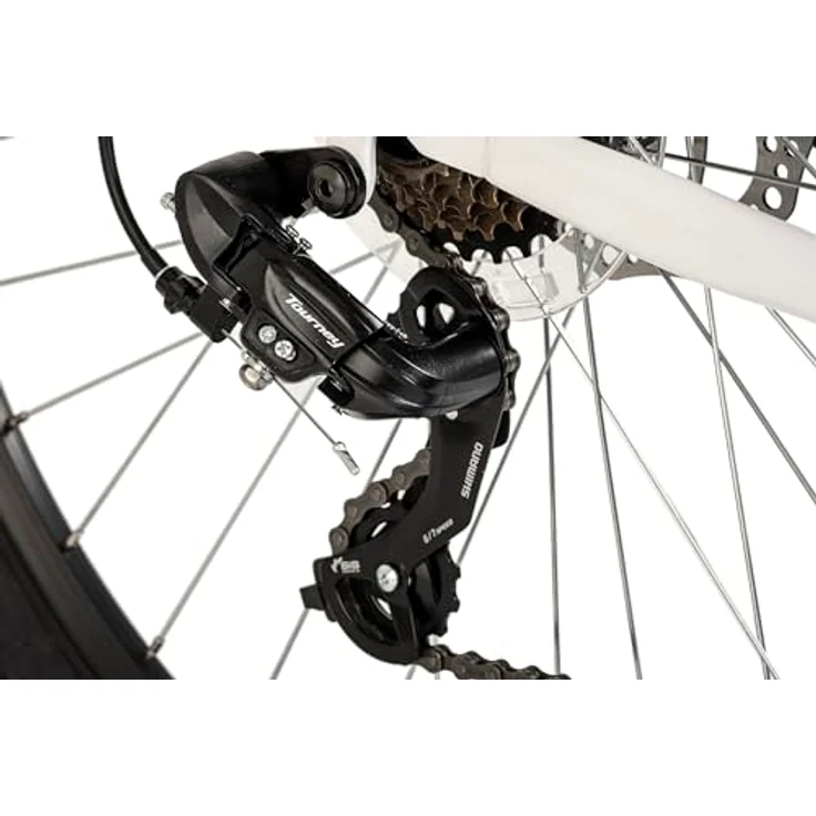 WYLD Mountainbike Hardtail ATB Heist 29“, 21 Gänge, RH 51 cm, Tiefweiß, mit Federgabel und mechanischen Scheibenbremsen – Bild 4
