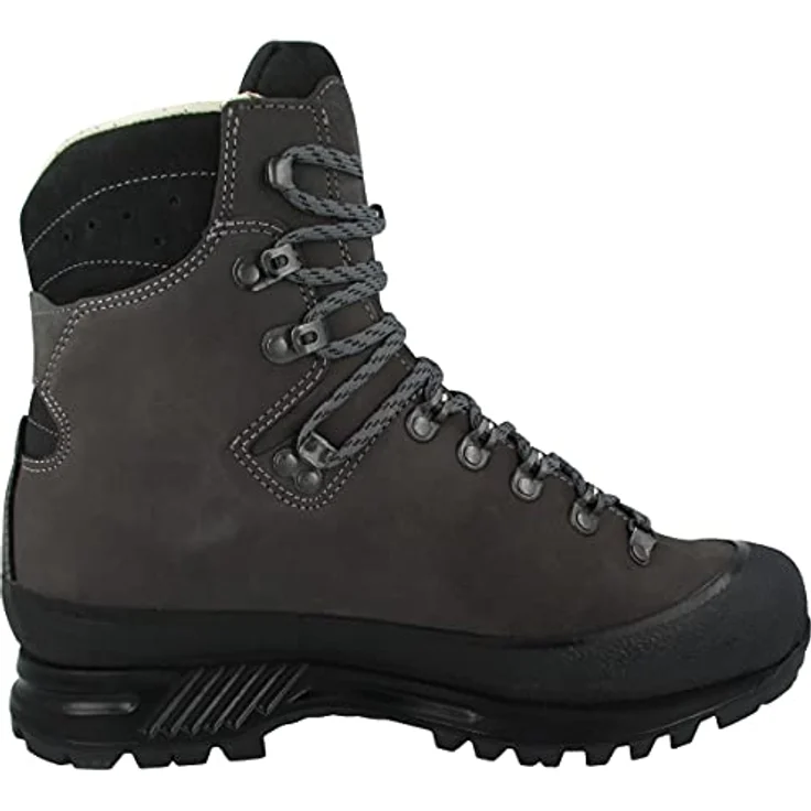 Hanwag Alaska GTX, langlebige Trekkingstiefel mit GORE-TEX Futter, Größe 44 (UK 9.5), Farbe: asphalt – Bild 3