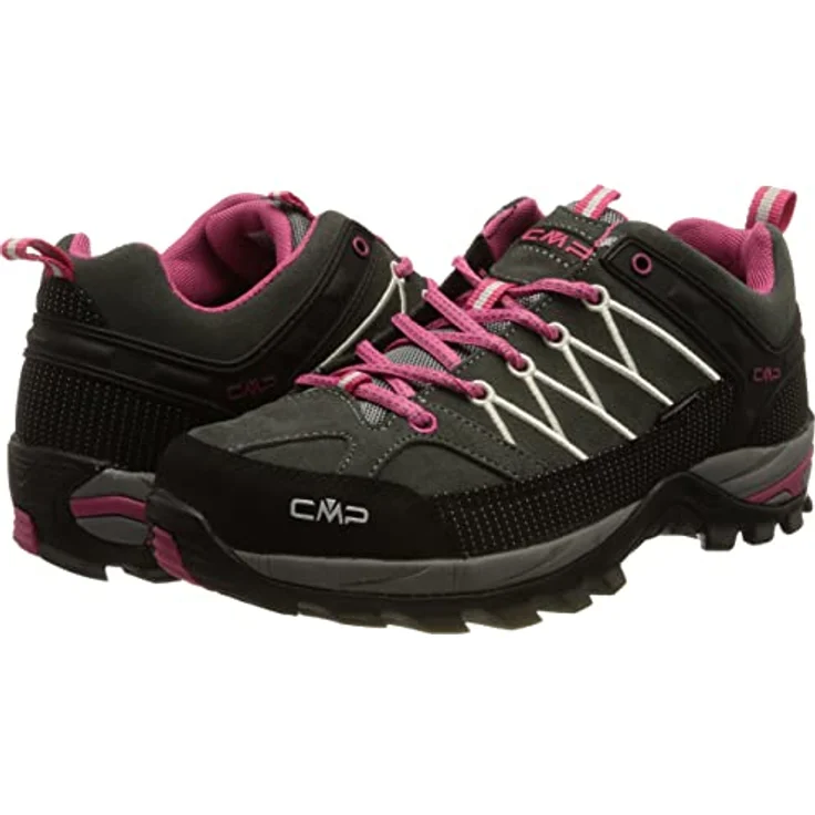 CMP Campagnolo Damen Wanderschuhe, Trekkinghalbschuhe mit wasserabweisendem Obermaterial, grau, Größe 36 – Bild 9