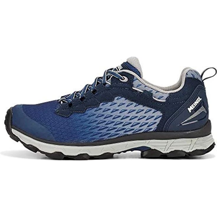 Meindl Activo Sport Lady UK 6,5, Trekkingschuh in blau - jeans/hellgrau mit atmungsaktivem Meshmaterial und Comfort Fit Leisten – Bild 5