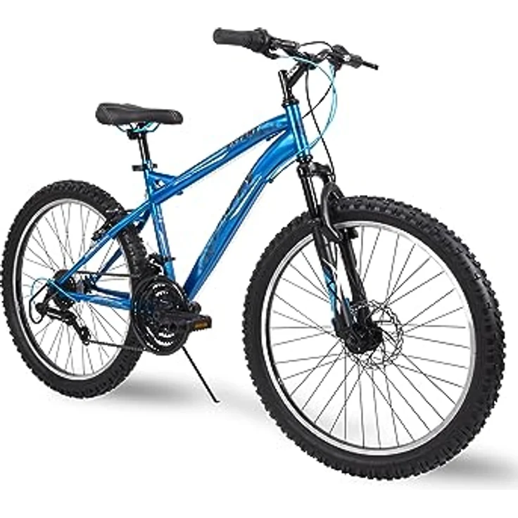 Huffy Extent Junior Mountainbike 24", Kobaltblau, 18-Gang mit Scheibenbremsen – Bild 2
