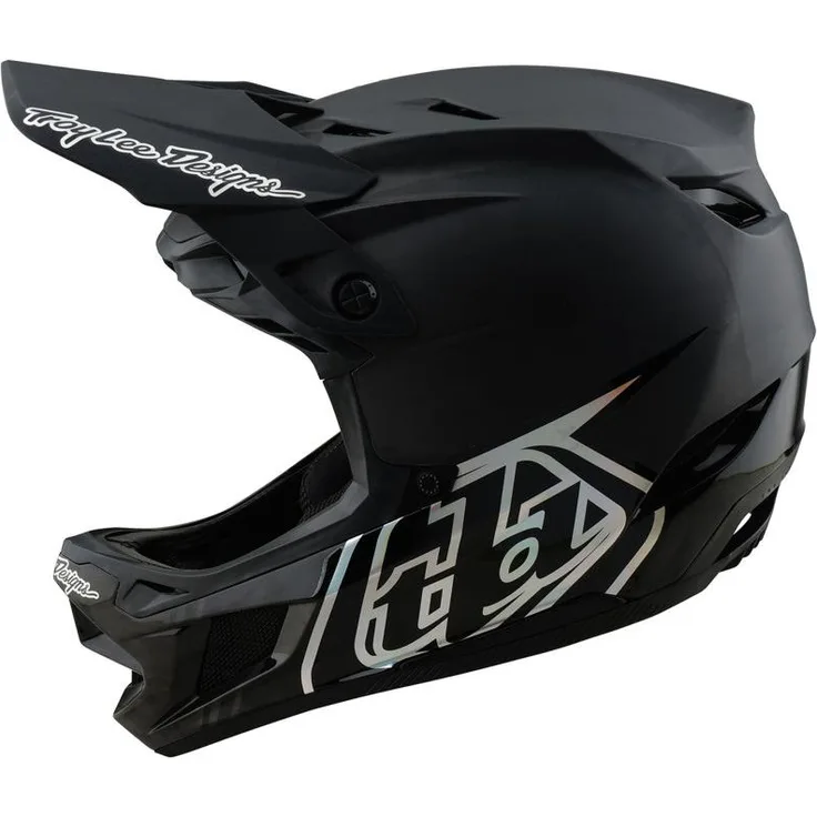 Troy Lee Designs D4 Carbon MIPS Helm, Stealth, black, XS | 53-54cm, mit TeXtreme Carbonfaser, MIPS-System und optimaler Luftzirkulation