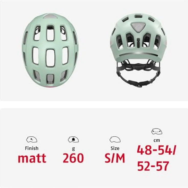 ABUS Youn-I 2. 0 Fahrradhelm für Jugendliche und Erwachsene – Bild 7