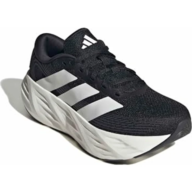 adidas Galaxy 8 Cloudfoam, Laufschuh mit leichter Dämpfung und atmungsaktivem Obermaterial, Weiß/Core Black/Cloud White/Grey Six – Bild 3