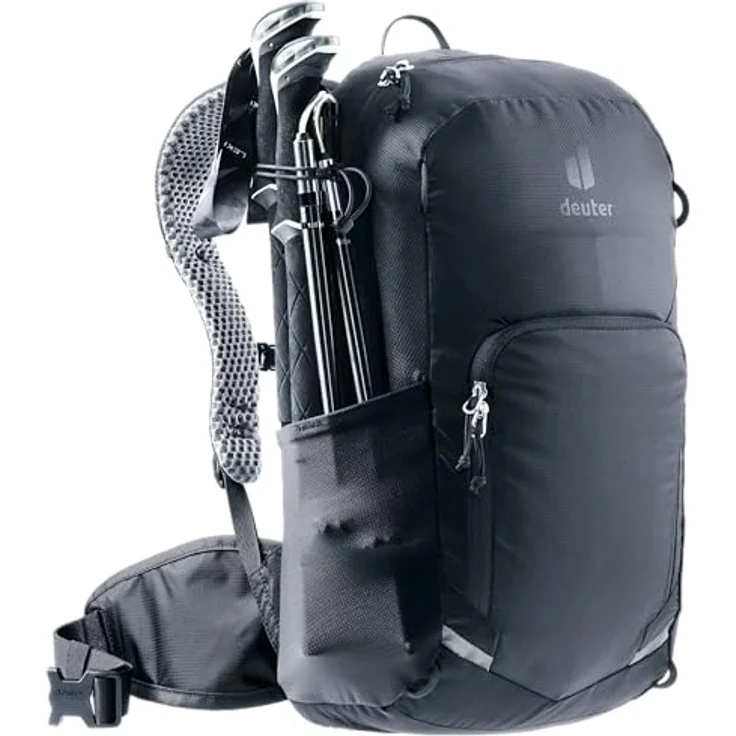 Deuter Bike 20, Wanderrucksack 49 cm, schwarz, 100% Polyester – Bild 10