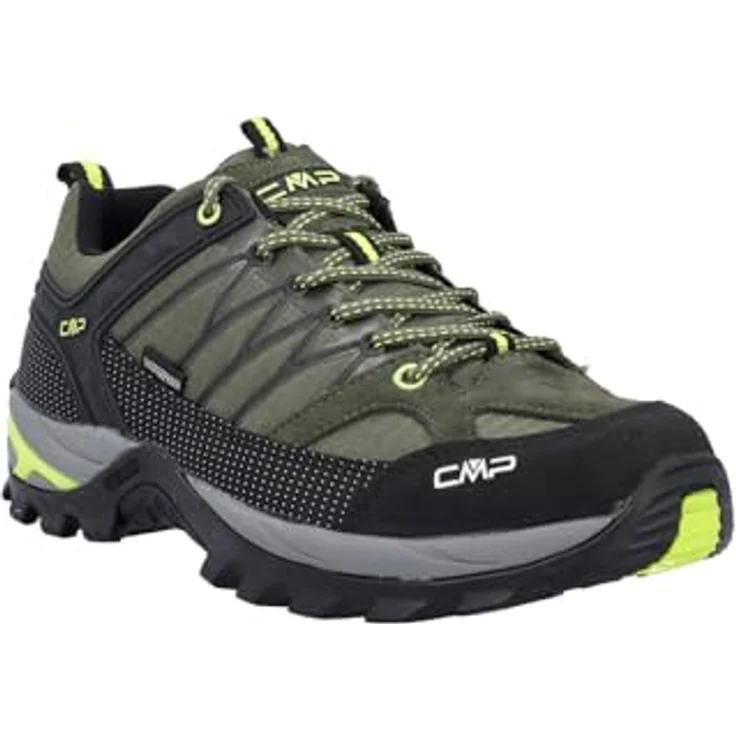 CMP Rigel Low Wanderschuh, wasserfester Bergschuh mit EVA-Zwischensohle und FullOn GRIP Sohle, schwarz – Bild 2