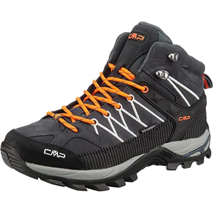 Campagnolo CMP Rigel Mid WP Herren Wanderschuhe, wasserfest, schwarz, Größe 42 – Bild 1