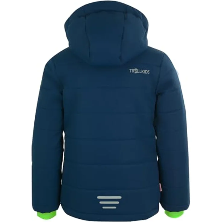 Trollkids Kinder Skijacke Marine 513-100, atmungsaktive und wasserdichte Winterjacke mit isolierenden Eigenschaften, Grösse 92 – Bild 2