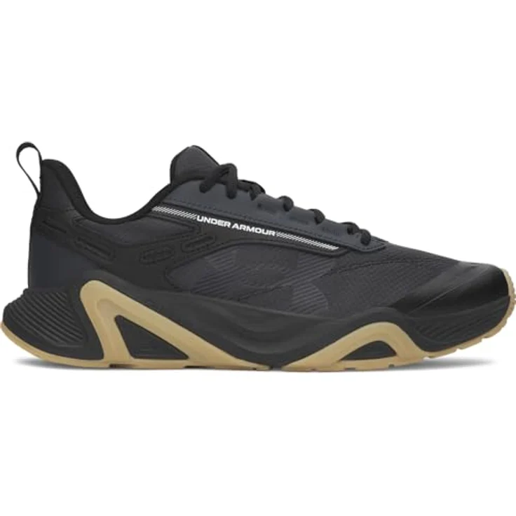 Under Armour Charged Commit 5, Trainingsschuhe für Herren, atmungsaktives Mesh-Obermaterial, Grau, EU 44 1/2 – Bild 5