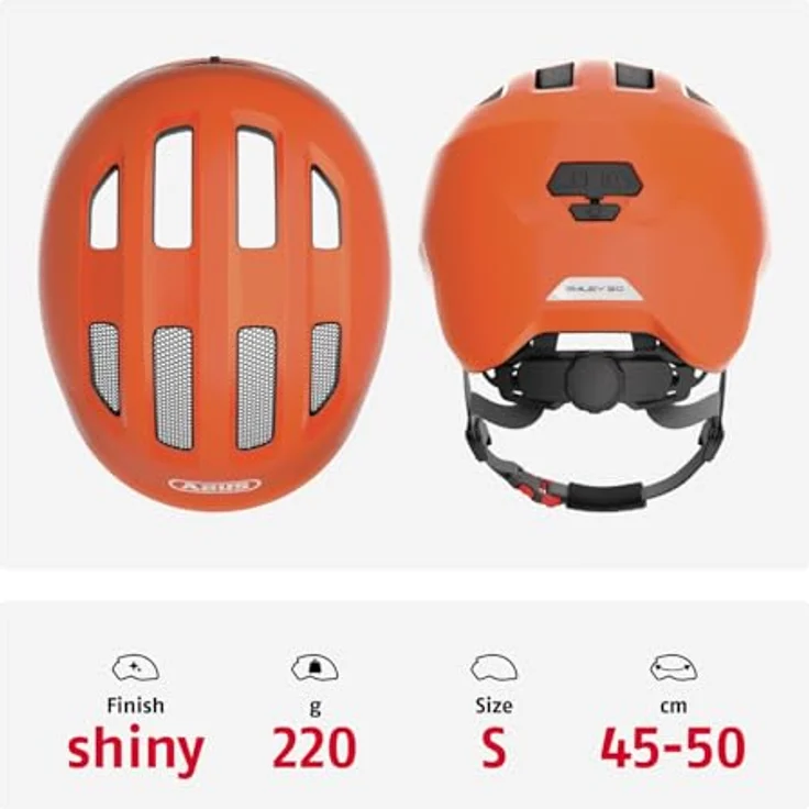 Abus Smiley 3. 0 S, shiny orange – Bild 4