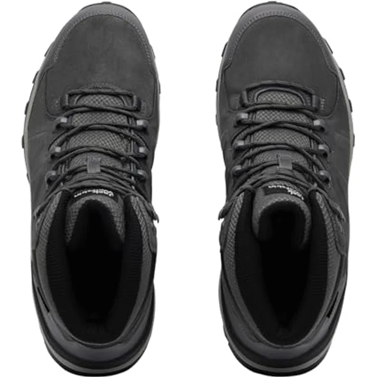Jack Wolfskin Refugio Texapore Mid M, Herren Wanderschuhe für abwechslungsreiches Gelände, grau, Größe 44.5 – Bild 3