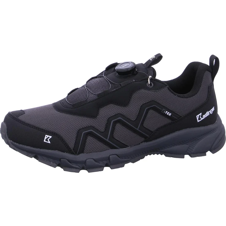 Kastinger FS Everhiker Low XT, Wanderschuh mit TEX-Membrane und BOA-Verschluss, schwarz, Gr. 47 – Bild 1