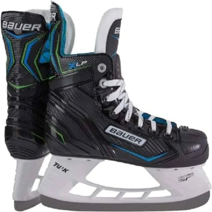 Bauer X-LP Schlittschuhe Junior, Größe 33 1/2, für Anfänger und Freizeitfahrer – Bild 1