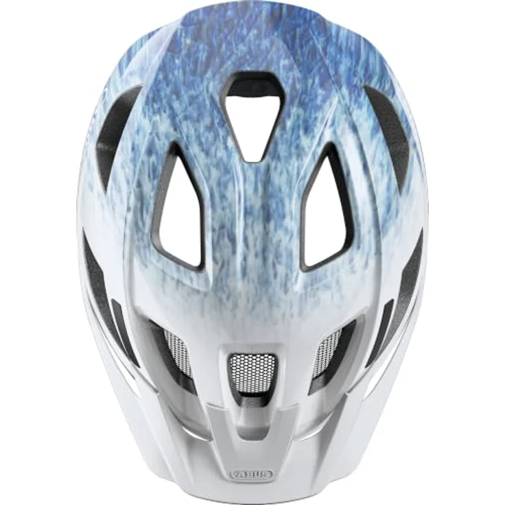 ABUS ADURO 3.0 Paint Blue L, Fahrradhelm mit In-Mold-Verbindung und 7 Lufteinlässen, blau – Bild 4