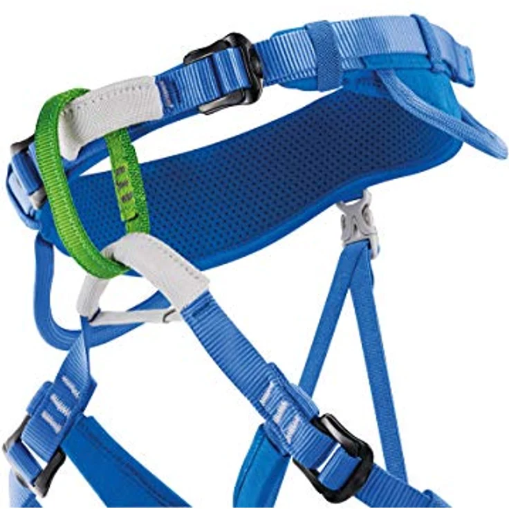 PETZL MACCHU Klettergurt für Kinder unter 40 kg, verstellbar, Blau, Einheitsgröße – Bild 2