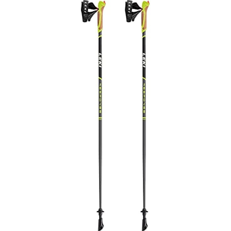 LEKI Response 115cm, Wanderstock in anthrazit-schwarz-grün – Bild 2