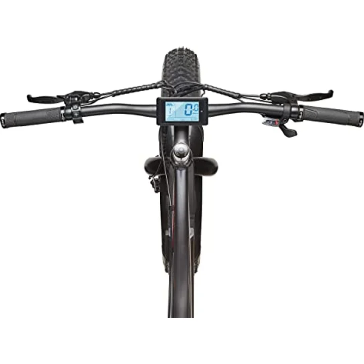 TELEFUNKEN E-Bike Mountainbike Elektrofahrrad Alu, 8 Gang Kettenschaltung - Pedelec Fatbike MTB, Hinterradmotor 250W, Scheibenbremsen, Aufsteiger FM350 - Schwarz – Bild 4