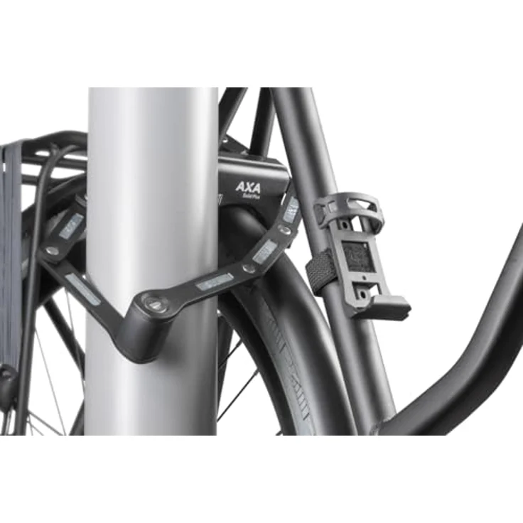 AXA Fold 80 Lite, Veloschloss aus hochwertigem Stahl, Sicherheitsstufe 7, 80 cm, leichtes Design mit Halterung – Bild 7