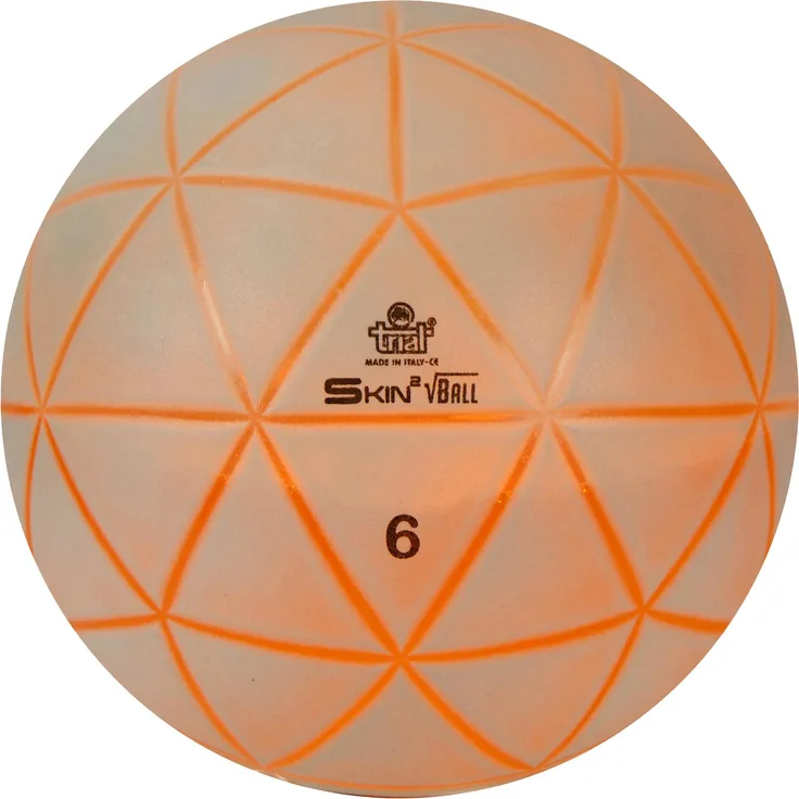 Trial Medizinball Skin Ball, 6 kg, 260 mm, hellgrün, mit dynamischer Flüssigkeitsfüllung für funktionelles Training