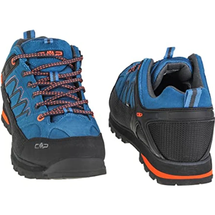 CMP Moon Low WP, robuster Wanderschuh mit wasserdichtem Design und Vibram-Sohle, Größe 44, deep lake-antracite – Bild 6